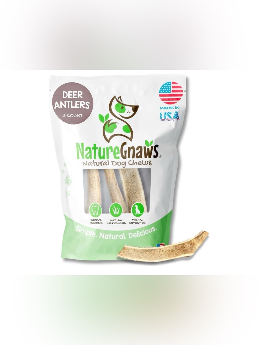 Natural Dog Chews - Brown